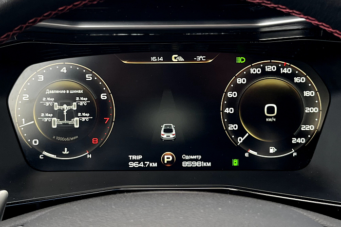 Geely Tugella, Бензин, 2.0, Автомат, Полный привод, Внедорожник - 12