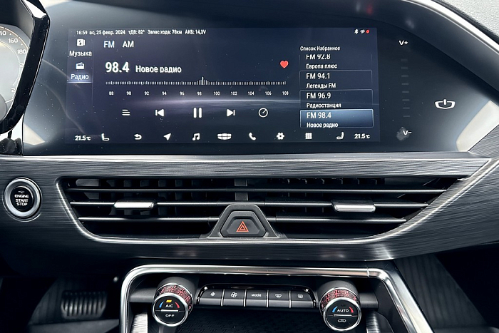 Geely Tugella, Бензин, 2.0, Автомат, Полный привод, Кроссовер - 15